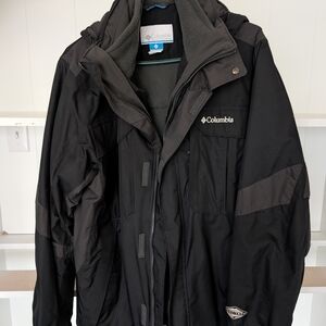 Columbia Black Performance Coat